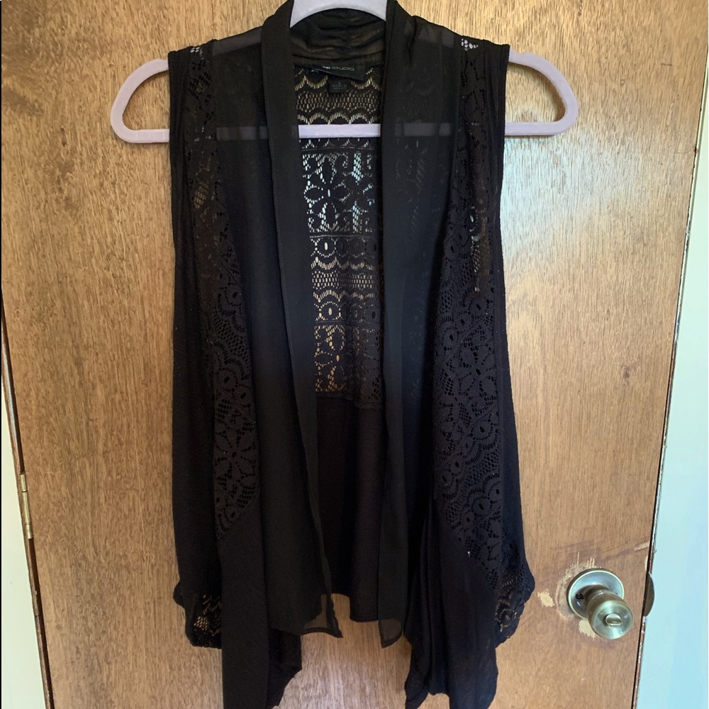 AB Studio, black vest S